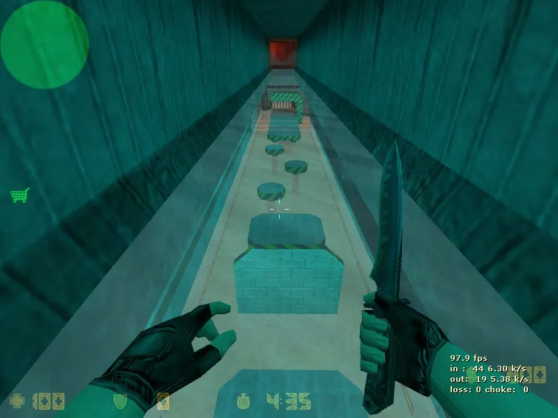 Скачать deathrun_taringacs_laserspace — карта deathrun для CS 1.6: ловушки, лазеры, точки и подсказки для игры - Скриншот