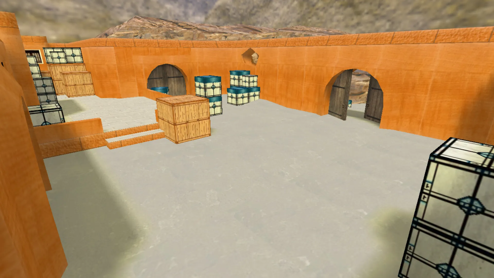 Скачать Карта de_dust2_heroes для CS 1.6: переделанный Dust2 от «Герои Украины» - Скриншот