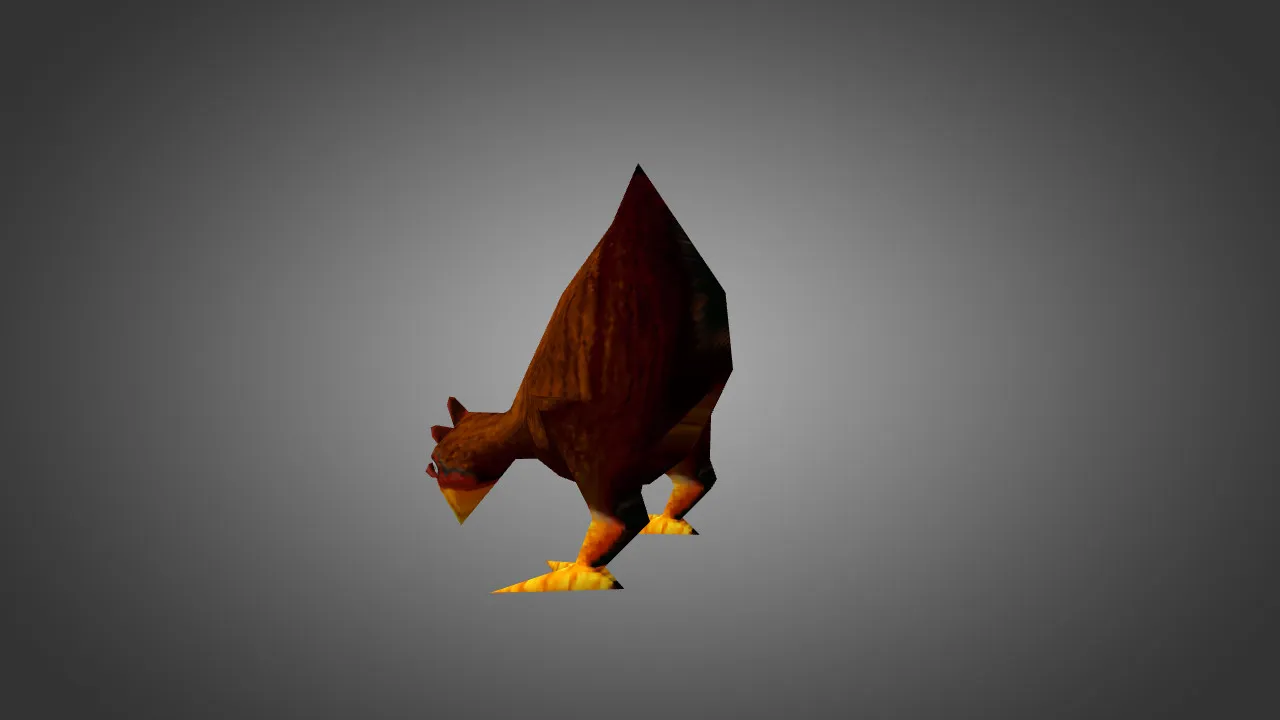 Скачать Модель «Brown Chicken» для CS 1.6 - Уникальный скин для вашего игрового опыта - Скриншот