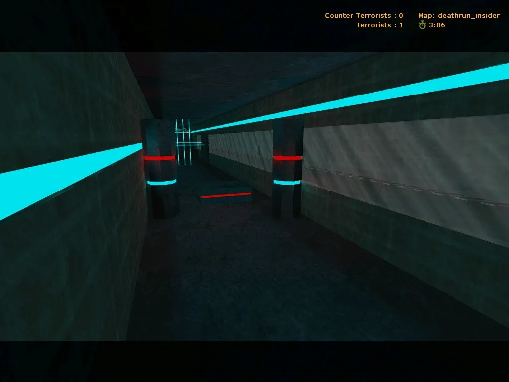 Скачать deathrun_insider карта для CS 1.6: ловушки, раунды, точки, .nav и оптимизация для стабильной игры - Скриншот