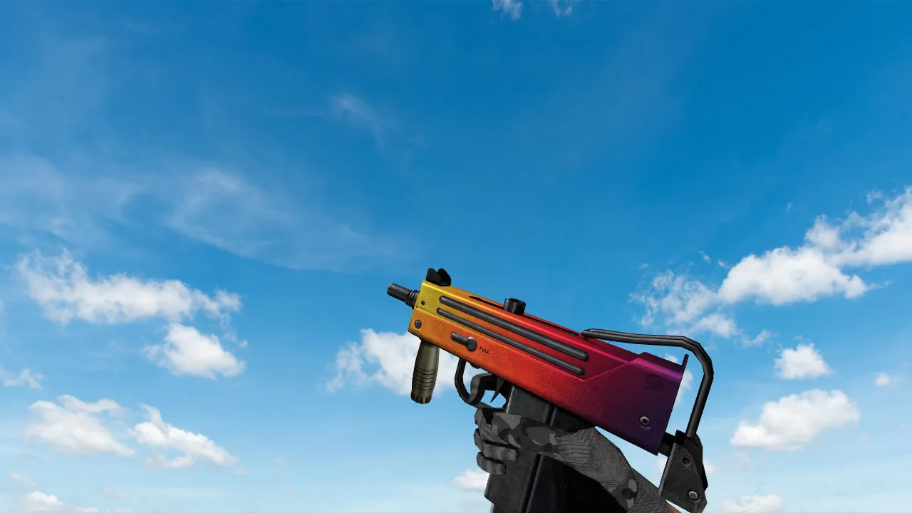 Скачать Модель MAC-11 «Градиент» для CS 1.6: Уникальный стиль и точность - Скриншот