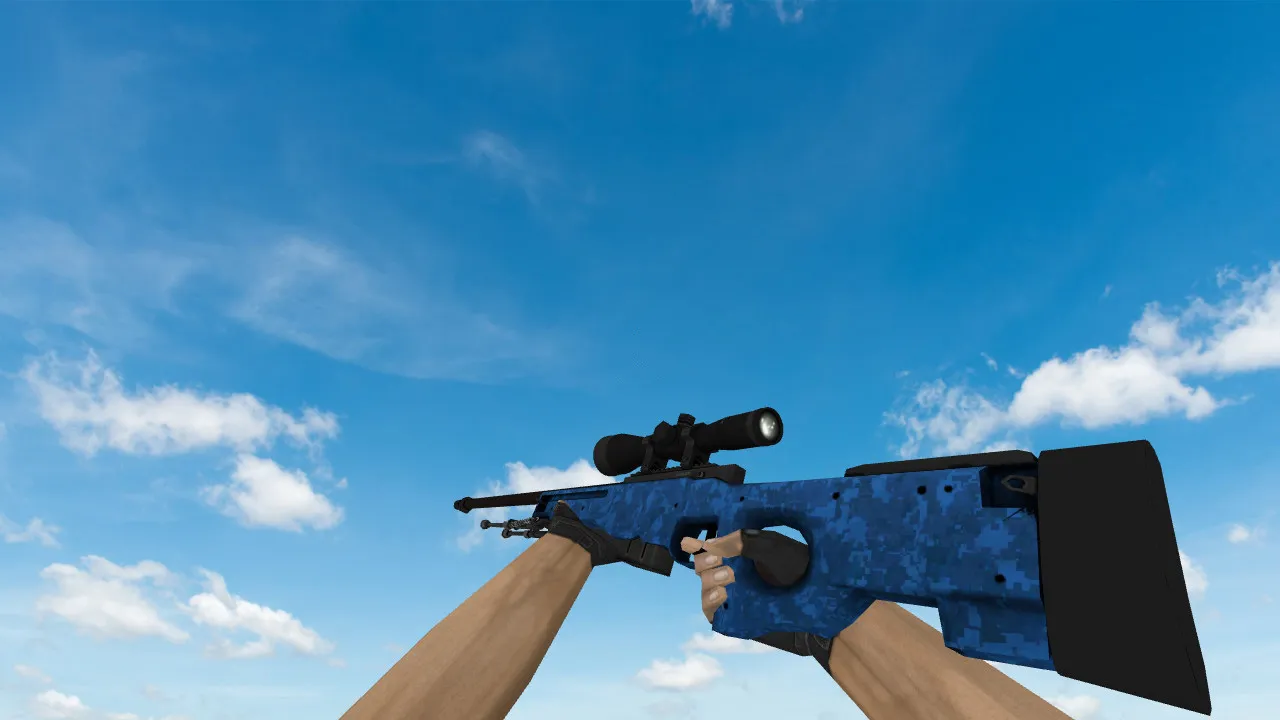 Скачать Модель AWP Cobalt Discruption для CS 1.6 — Уникальный скин - Скриншот