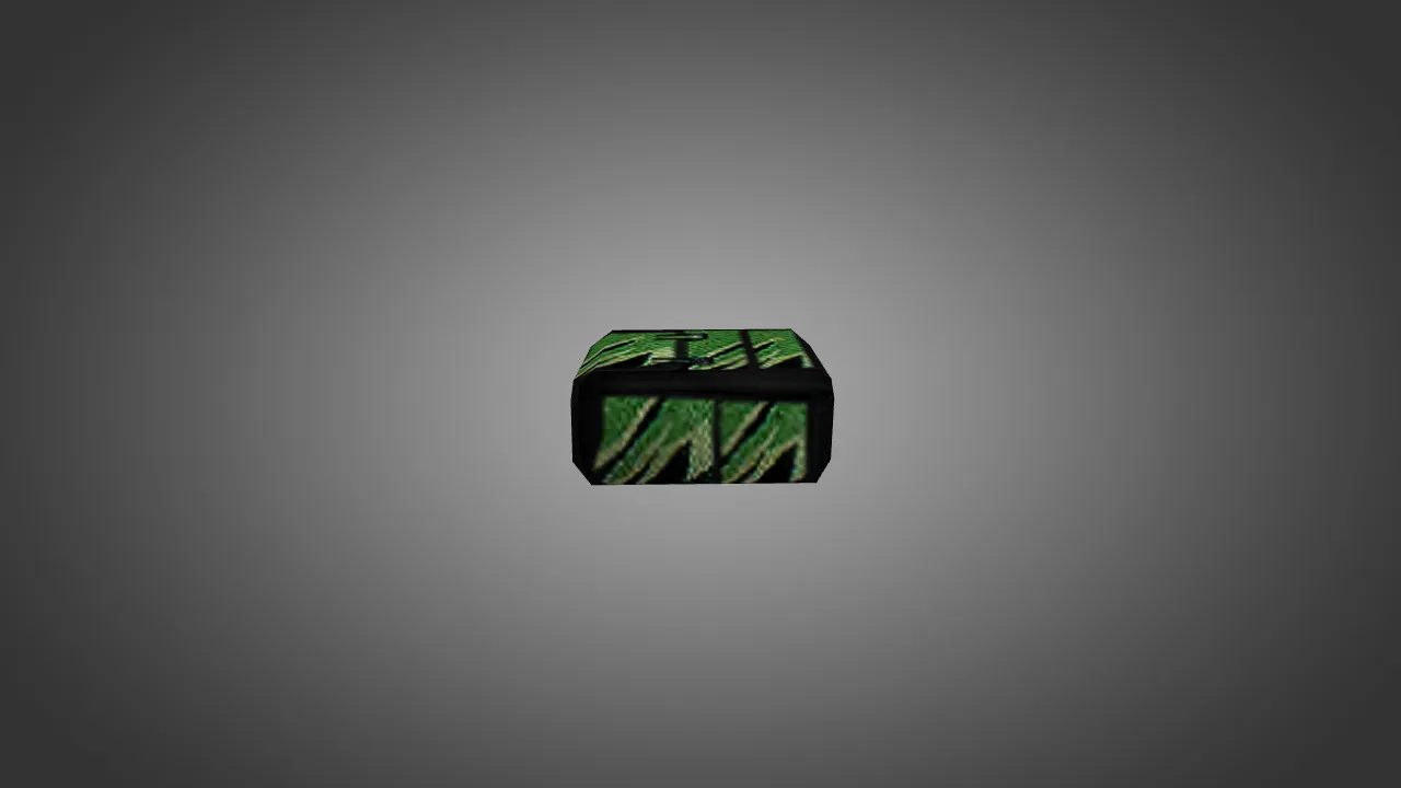 Скачать Forest Green Backpack v_ и p_ модель для CS 1.6: звук, анимация осмотра, текстуры и настройка - Скриншот