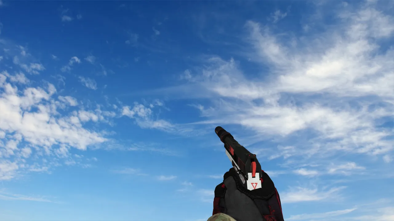 Пак моделей оружия Specialist Gloves Crimson Kimono Pack для CS 1.6: v_, p_, w_ модели, звуки, анимация осмотра — скриншот 28