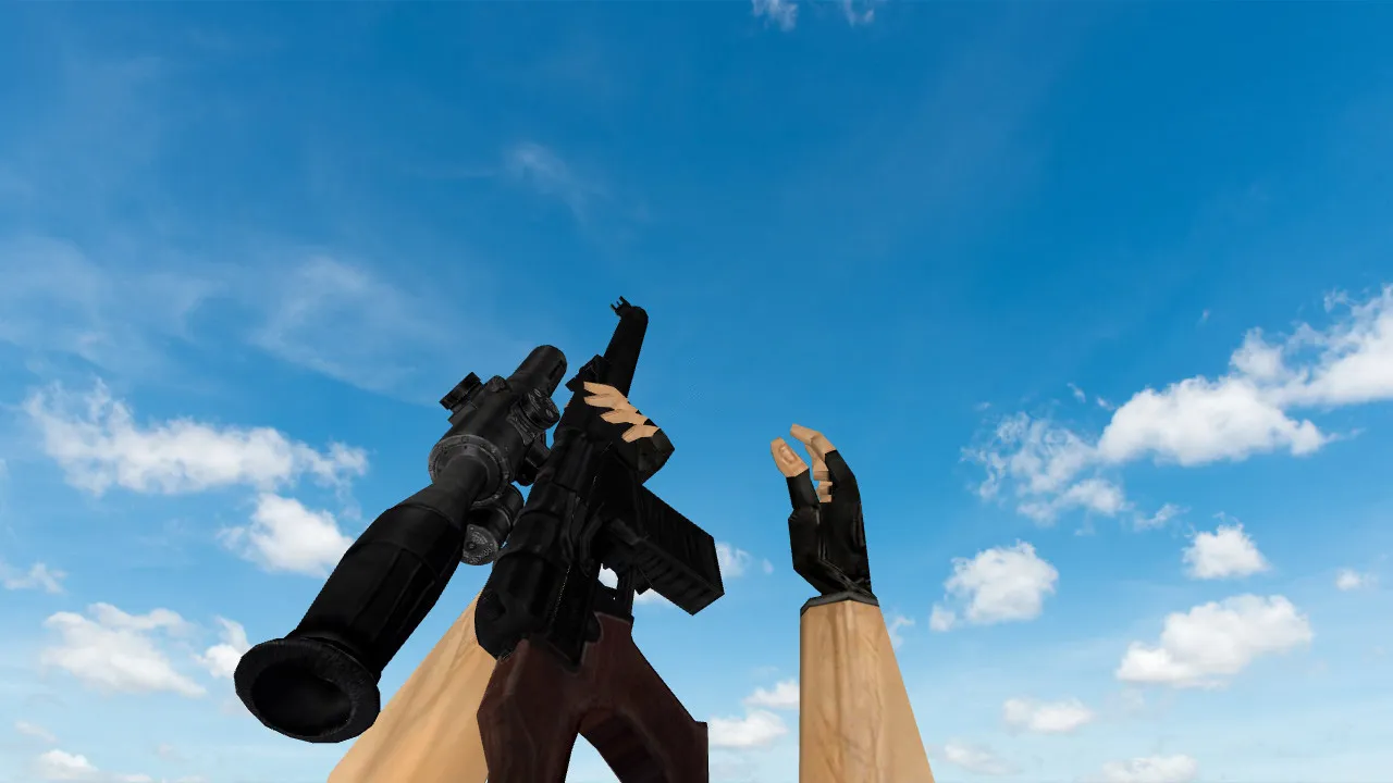 Скачать Модель VSS Stalker для CS 1.6 - Качественные текстуры и анимация - Скриншот