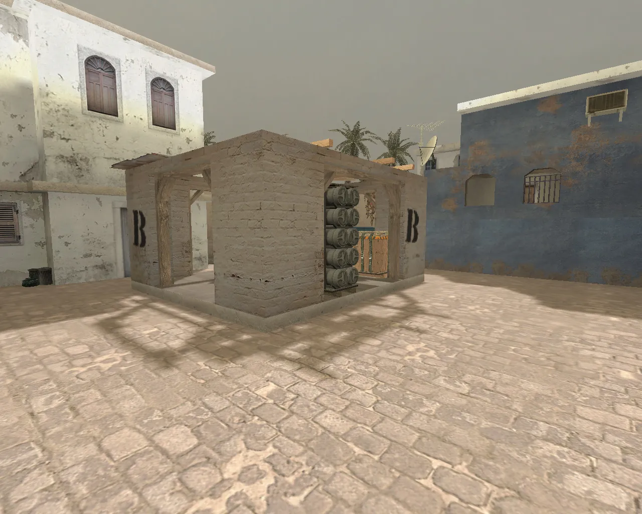 Скачать Карта csgo_mirage для CS 1.6: точки, спавн, .nav и оптимизация wpoly/epoly - Скриншот