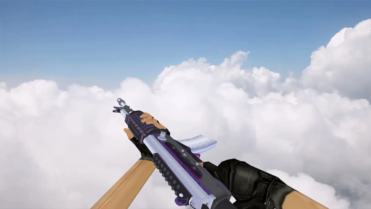 Скачать Модель «Galil Moores Law Purple» для CS 1.6 - Идеальная тактика - Скриншот