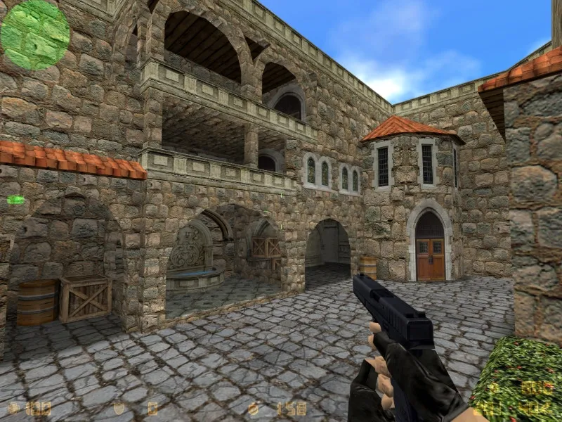 Карта de_abbaye_fcs для CS 1.6: планировка, точки, гайды за CT/T и оптимизация под сервер — скриншот 6