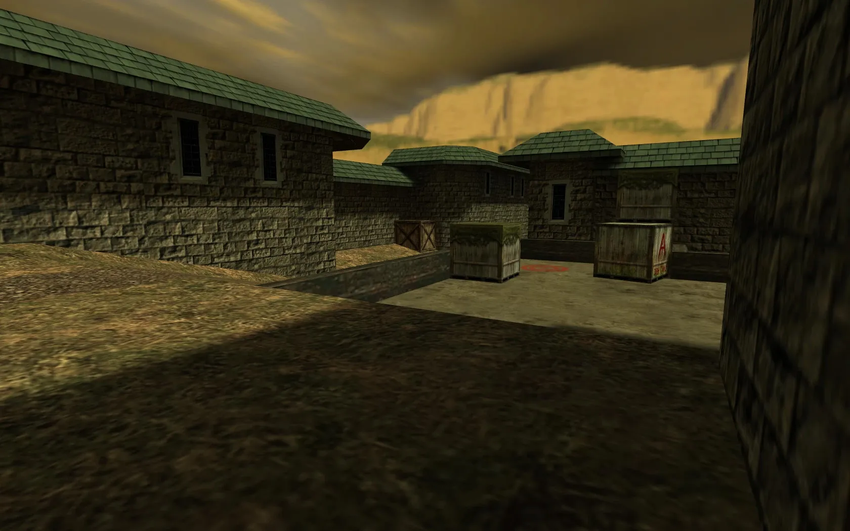 Карта de_dust2_storm для CS 1.6: баланс сторон, точки, .nav для ботов, оптимизация wpoly/epoly — скриншот 13