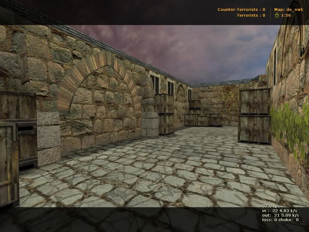 Скачать Карта de_nwk для CS 1.6: Тактика и Оптимизация - Скриншот
