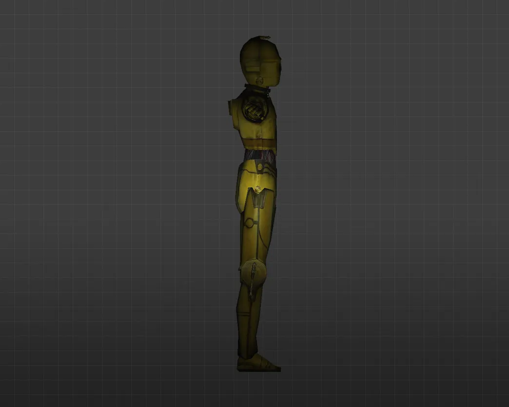 Скачать Модель «C-3PO» для CS 1.6 - Звездные Войны - Скриншот