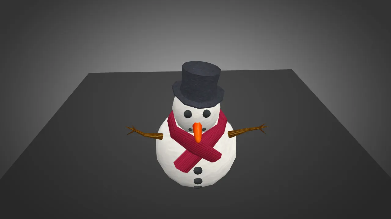 Скачать Модель «Snowman» для CS 1.6 - Уникальный скин курицы - Скриншот