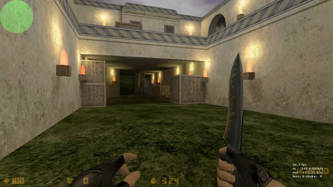 Скачать deathrun_dust_click21 для CS 1.6 — карта deathrun, точки, тактика и настройка сервера - Скриншот