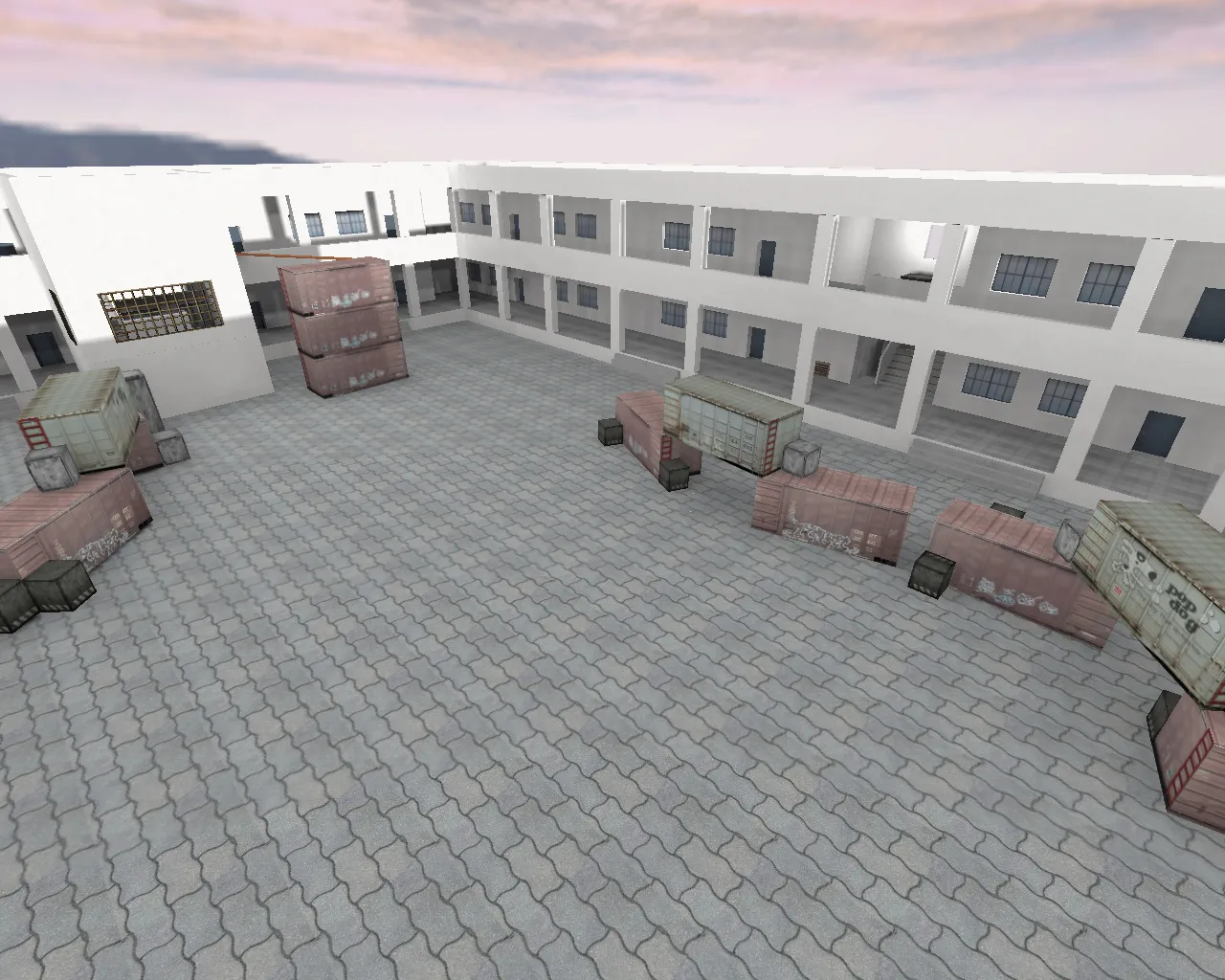 Скачать Карта cs_school для CS 1.6: точки, маршруты, навигация ботов и оптимизация - Скриншот