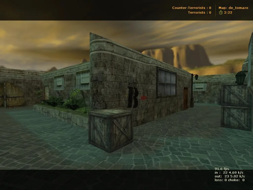 Скачать Карта de_tomazo для CS 1.6: тактика и особенности - Скриншот