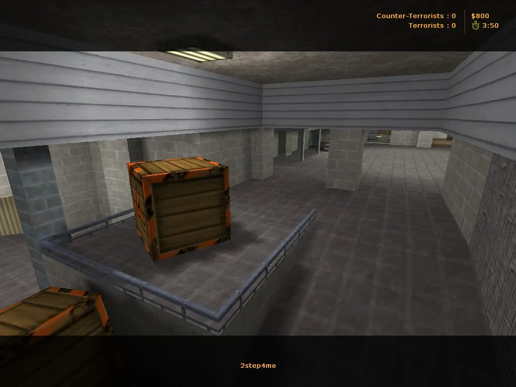 Скачать Карта de_reclusion_v2 для CS 1.6: Тактический анализ и особенности - Скриншот