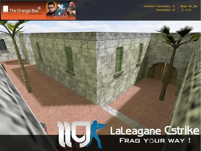 Скачать Карта de_llg для Counter-Strike 1.6: Тактические особенности и оптимизация - Скриншот