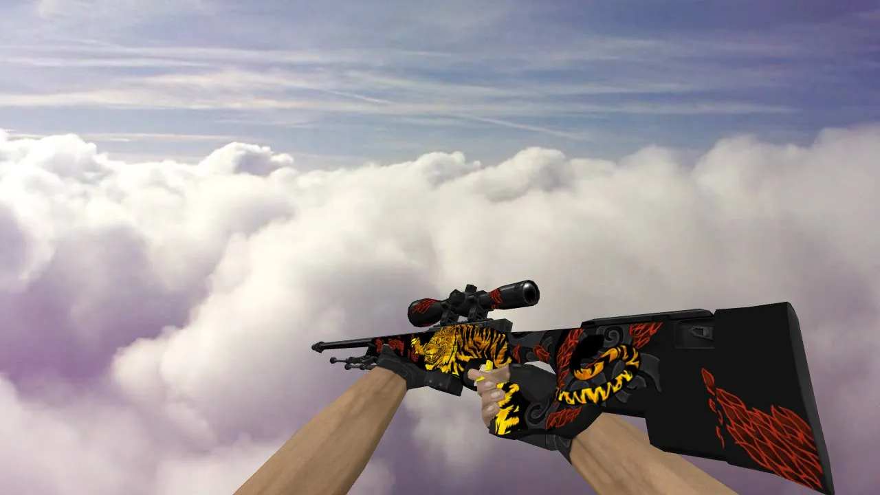 Скачать Модель AWP Tigerstrike для CS 1.6: Скачать и Установить - Скриншот