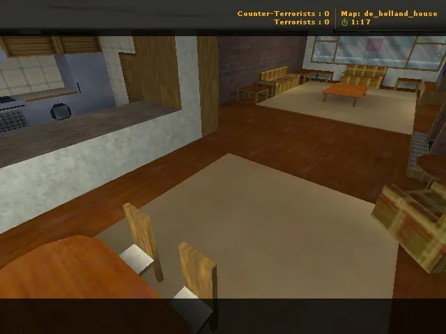 Скачать Карта de_holland_house для CS 1.6: Тактический анализ и особенности - Скриншот