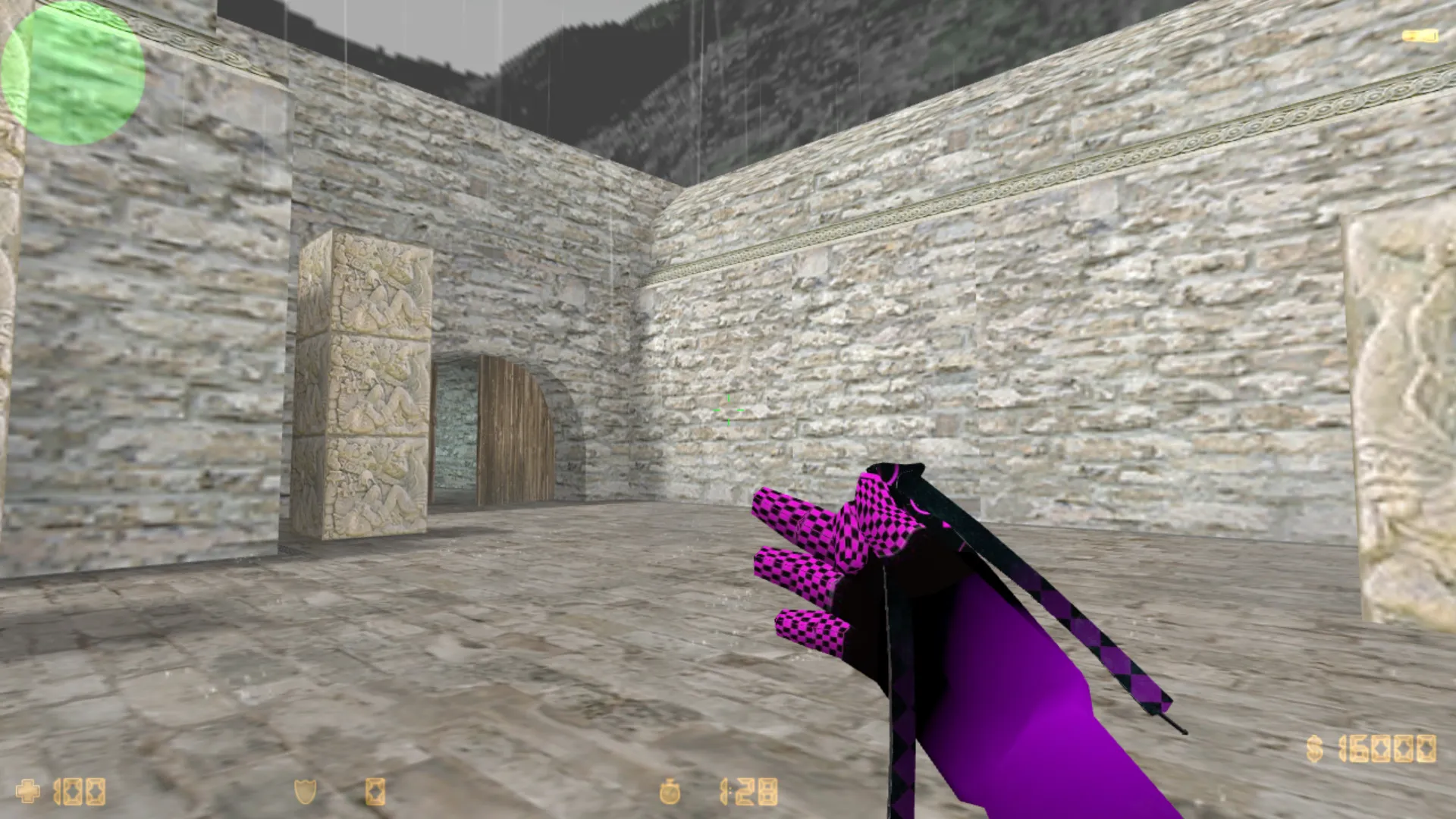 Скачать Нож-бабочка Purple Error v_ knife модели для CS 1.6: анимация осмотра, звук, качество текстур - Скриншот