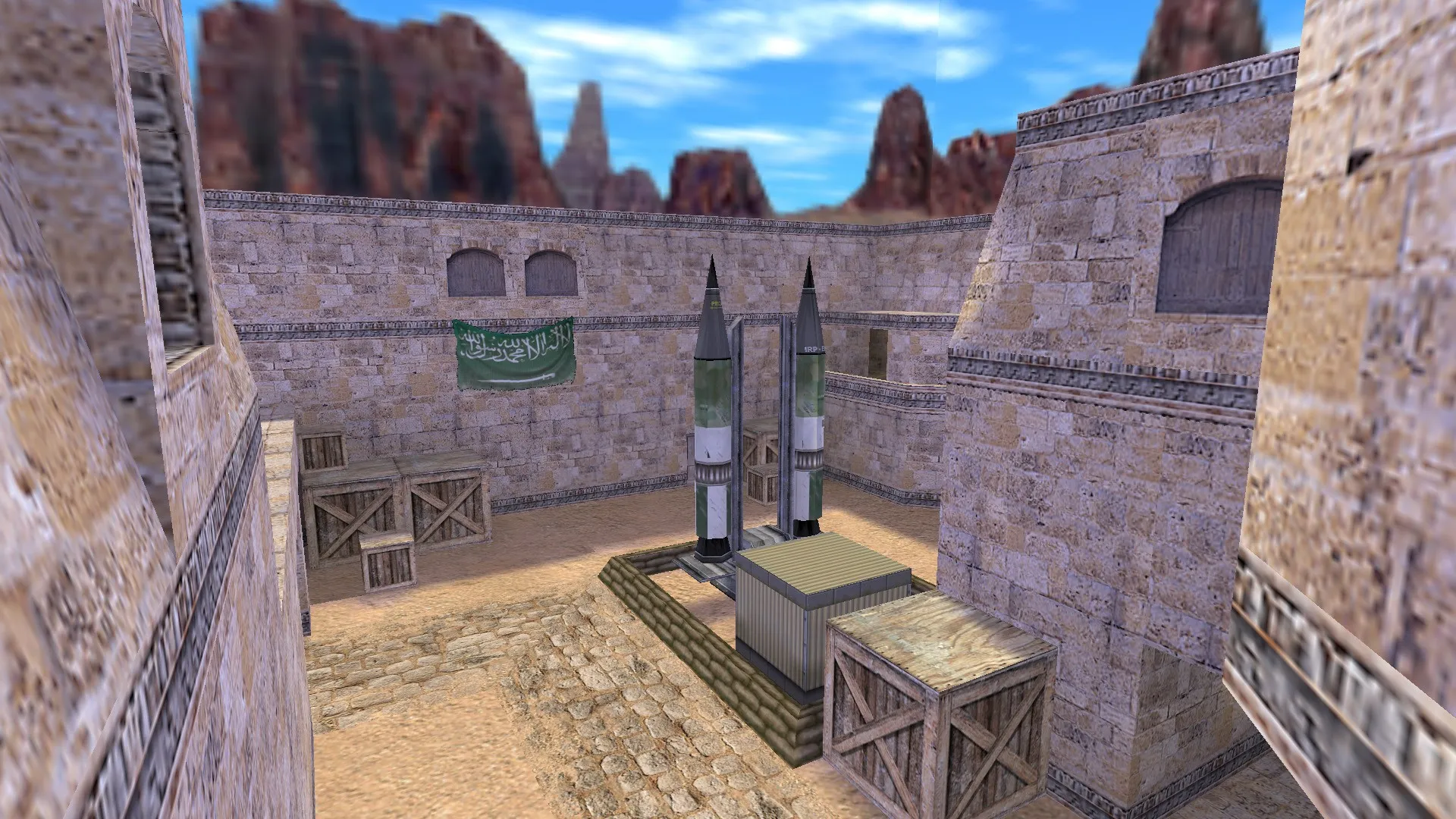 Скачать Карта de_scud для CS 1.6: Тактики, оптимизация и баланс - Скриншот
