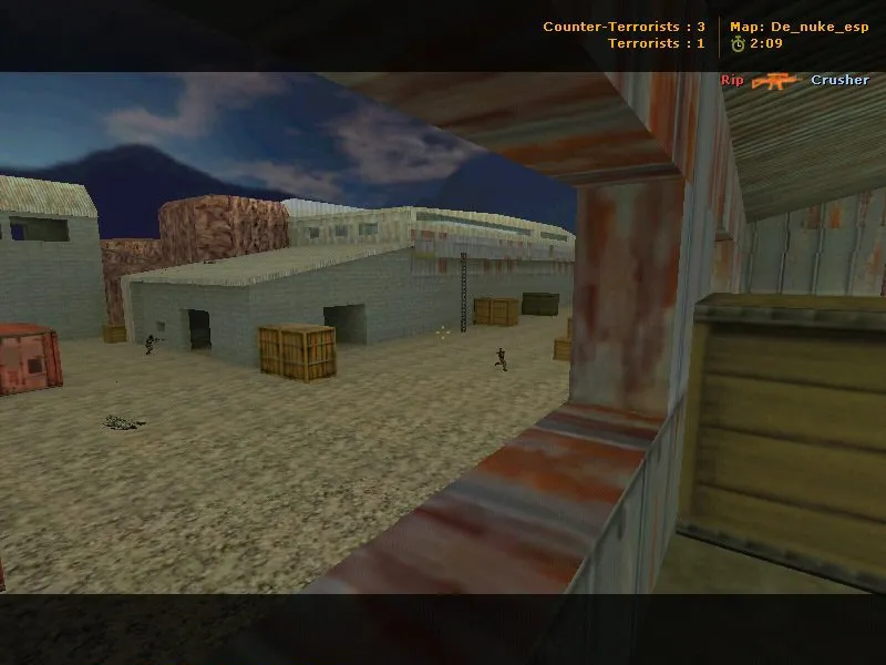Скачать Карта de_nuke_esp для CS 1.6: Полное руководство и тактики - Скриншот