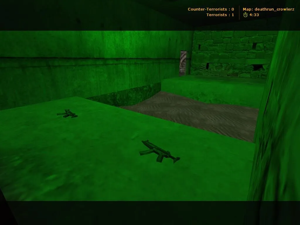 deathrun_crowlerz для CS 1.6: карты deathrun, точки, тропа ловушек и правила без лагов — скриншот 3