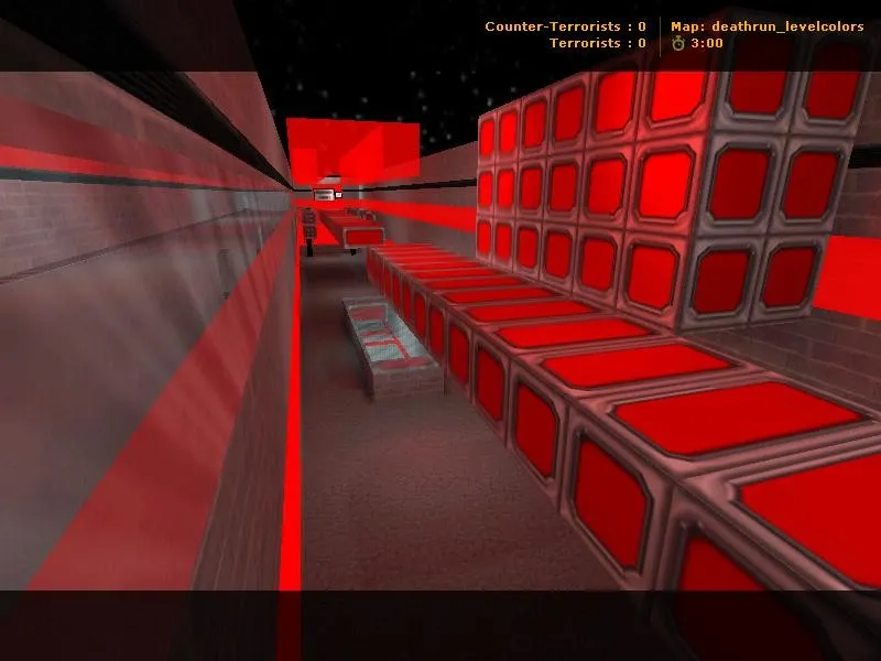 deathrun_levelcolors — карта Deathrun для CS 1.6: точки, рейты, навигация ботов и настройка — скриншот 6