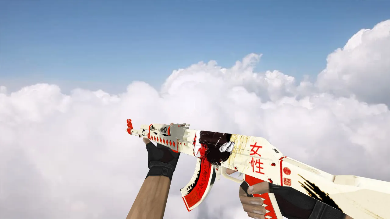 Скачать Модель «AK-47 Samurai» v_ / p_ / w_ для CS 1.6: звуки, анимация осмотра, норм текстуры - Скриншот