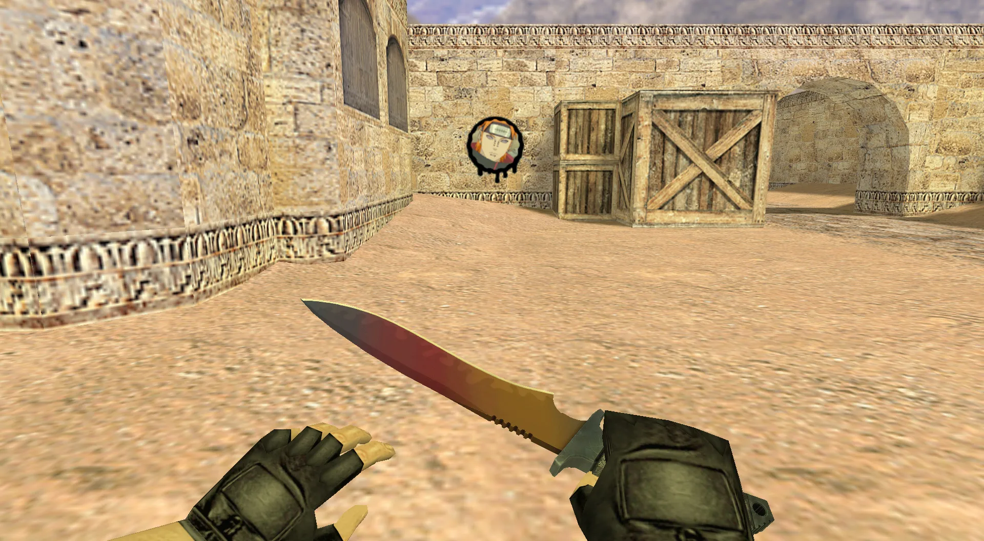 Скачать Граффити «Пейн» для CS 1.6 – Уникальный стиль в игре - Скриншот