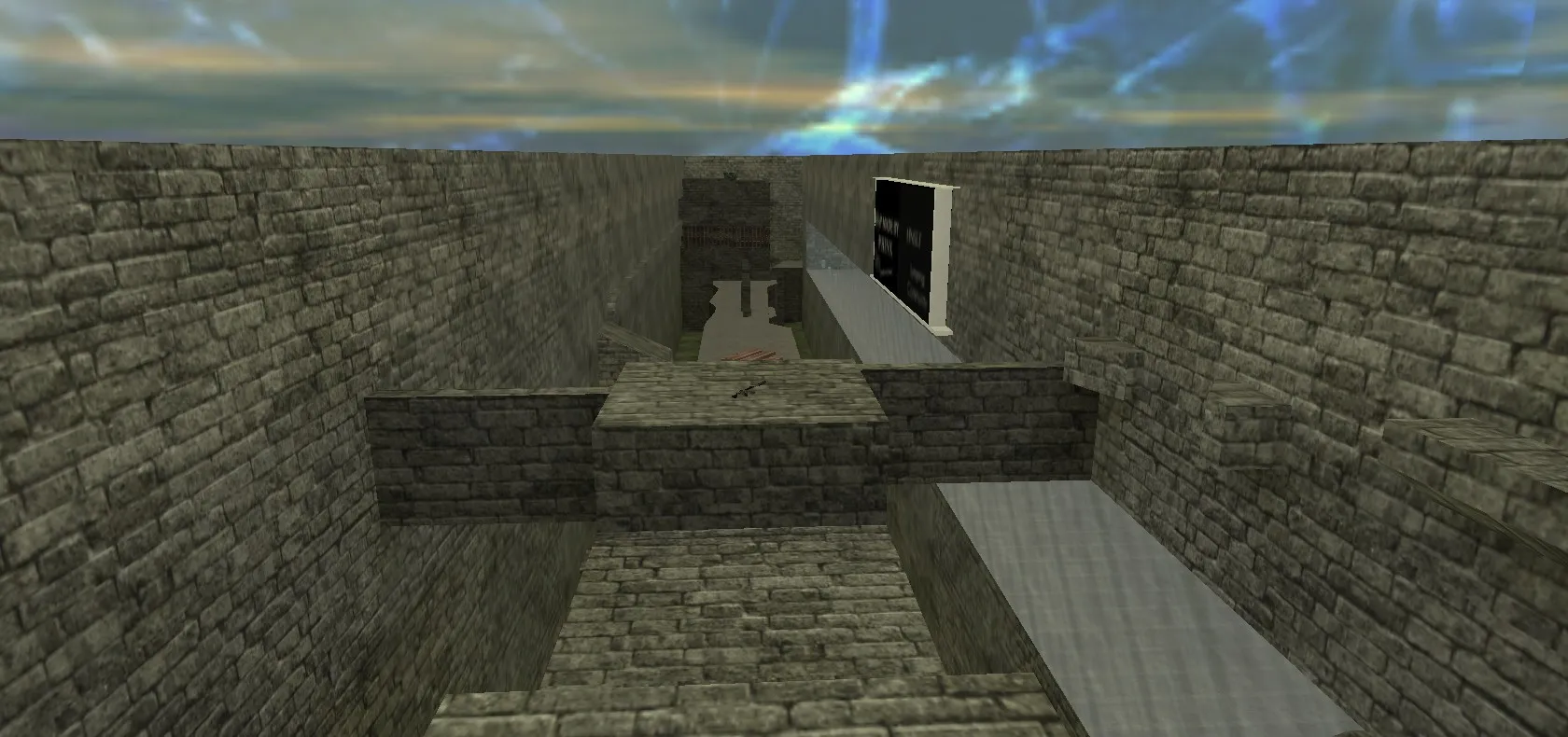 Скачать Карта deathrun_unreal для CS 1.6: точки, маршруты, .nav, оптимизация wpoly/epoly - Скриншот