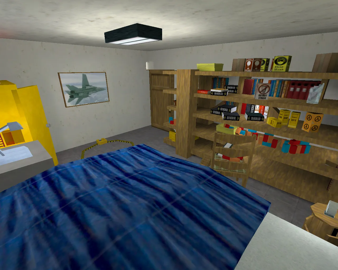 Скачать Карта de_rats_bedroom для Counter-Strike 1.6: Тактика и особенности - Скриншот