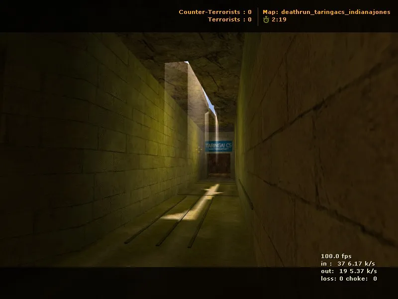 Скачать deathrun_taringacs_indianajones — deathrun карта для CS 1.6: точки, обходы, боты и оптимизация - Скриншот