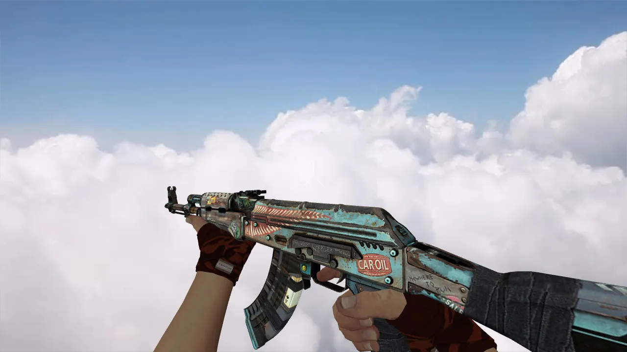 Скачать Модель «AK-47 Nibbler» для CS 1.6 - Уникальный Скин - Скриншот