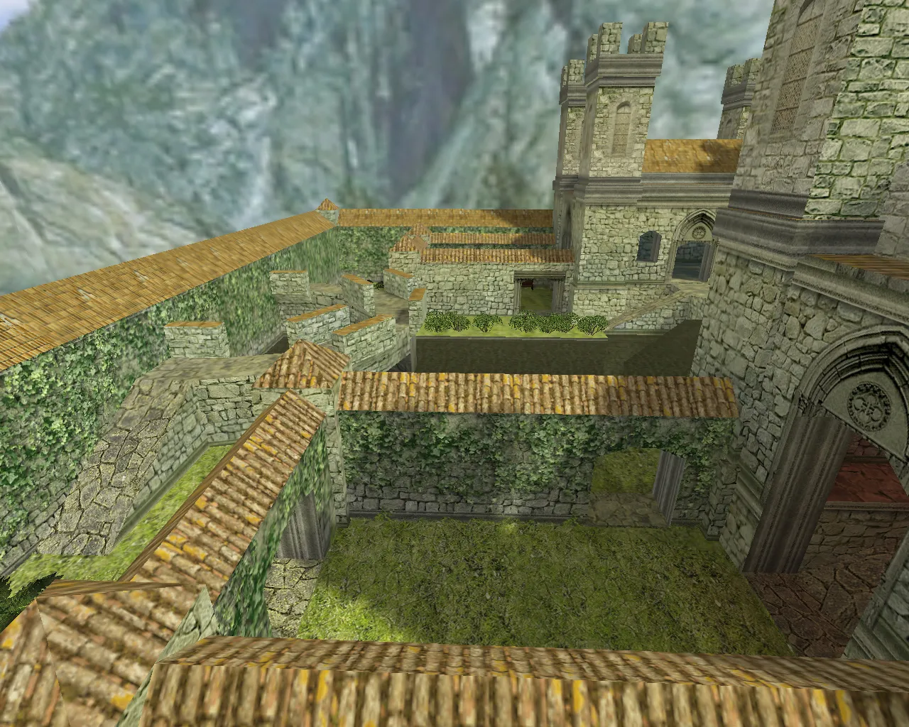 Скачать Карта fy_white_castle для CS 1.6: точки, раунды, .nav, оптимизация и быстрые входы - Скриншот