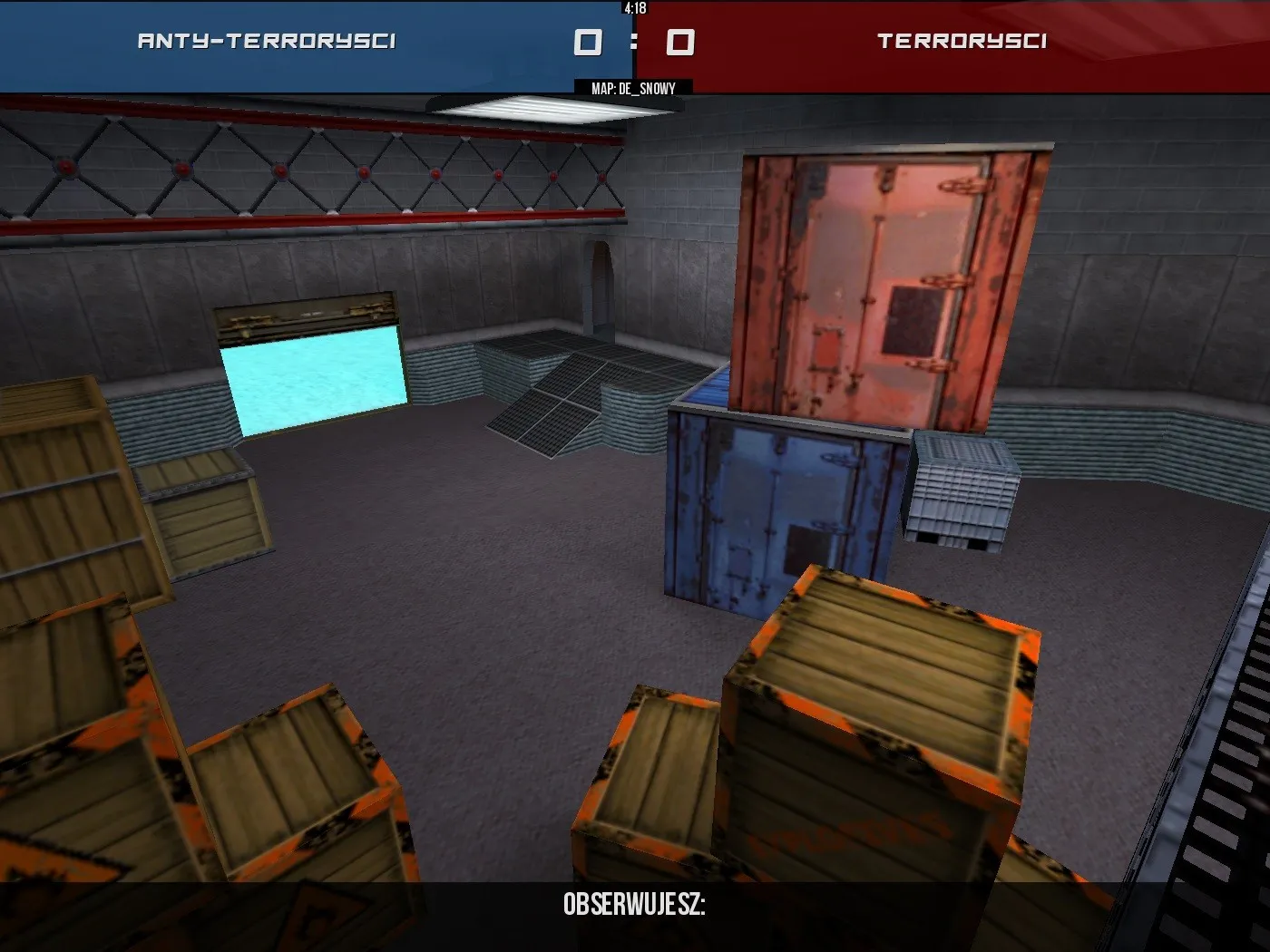 Карта de_snowy для CS 1.6: Тактика и особенности — скриншот 6