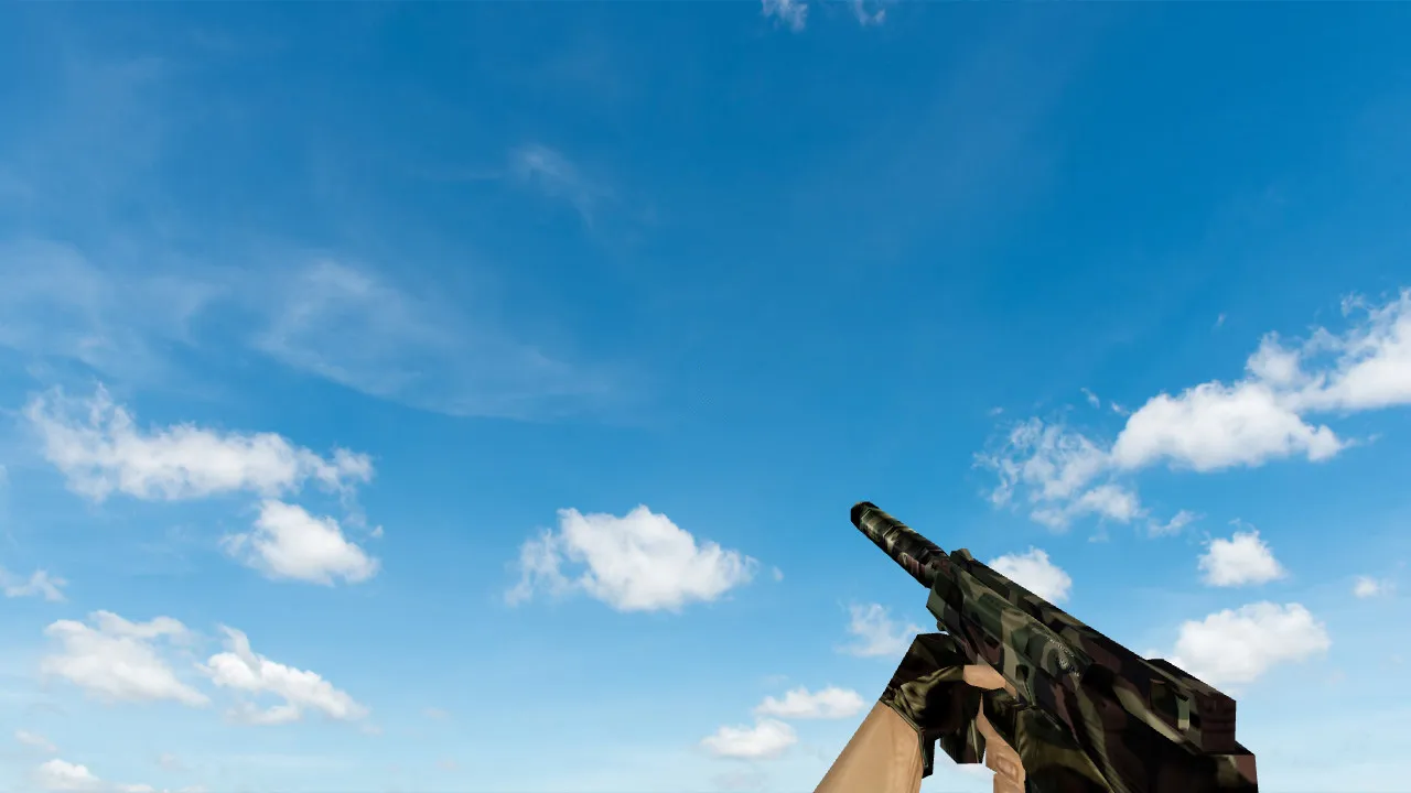 Пак моделей оружия «Полный пак камуфляж оружия» для CS 1.6: v_, p_, w_ модели, звуки, анимация осмотра — скриншот 26