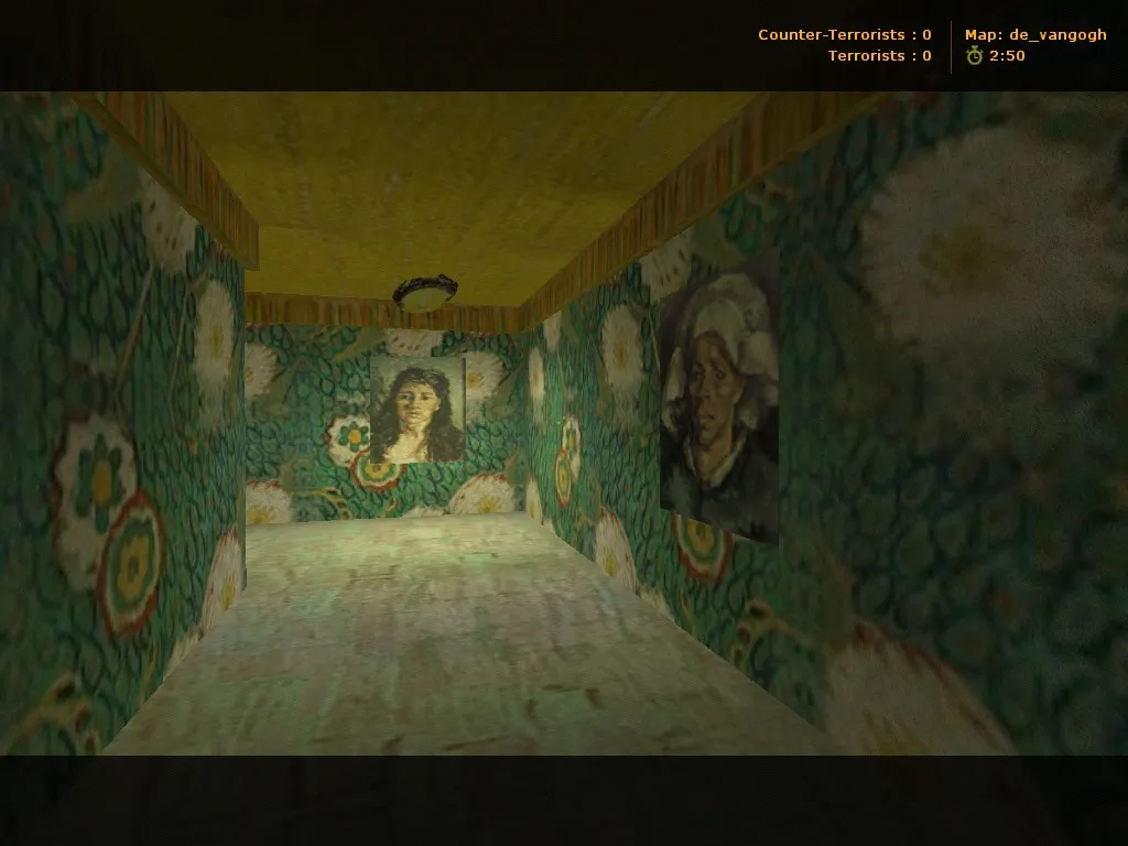 Карта de_vangogh для CS 1.6: Тактический анализ и особенности — скриншот 6