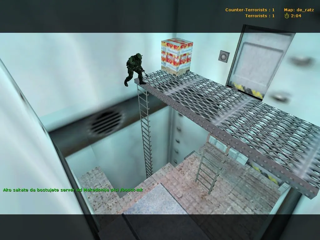 Скачать Карта de_ratz для CS 1.6: тактика и особенности - Скриншот