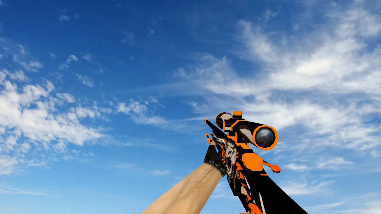 Скачать Модель «AWP Hot Chocolate» для CS 1.6 - Отличная замена - Скриншот