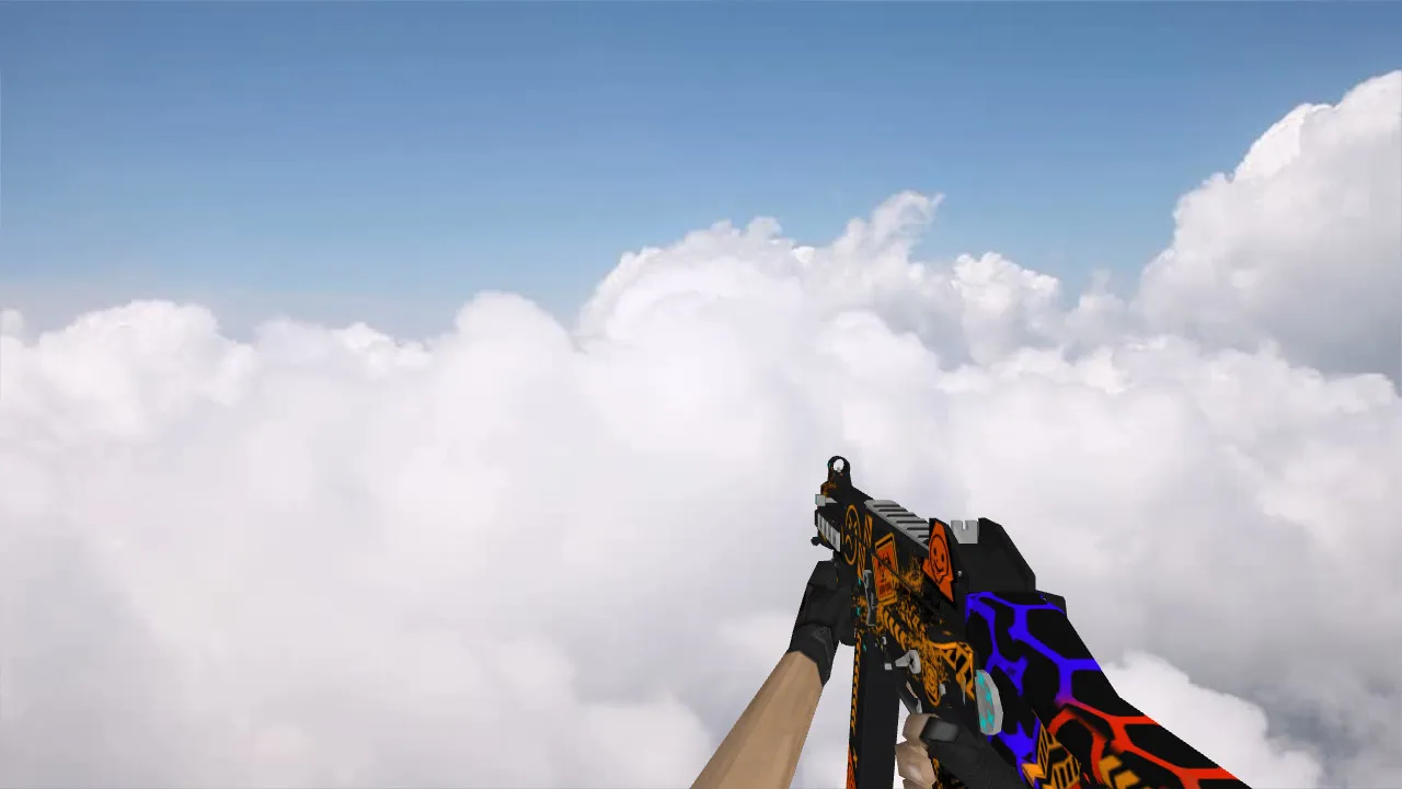 Скачать Модель UMP-45 Angry Emoji для CS 1.6 - Скачай сейчас - Скриншот