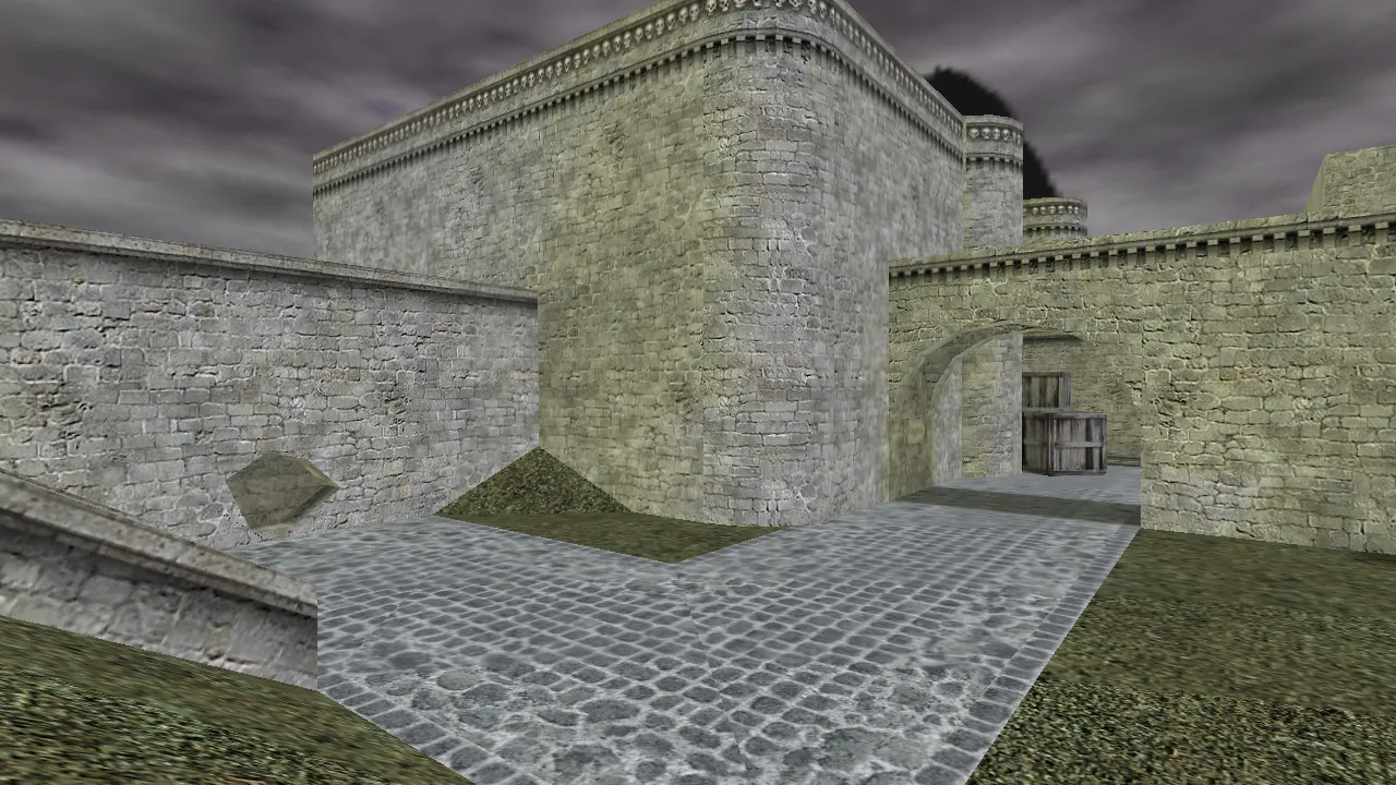 Карта de_ming для CS 1.6 – Тактические возможности и особенности — скриншот 7