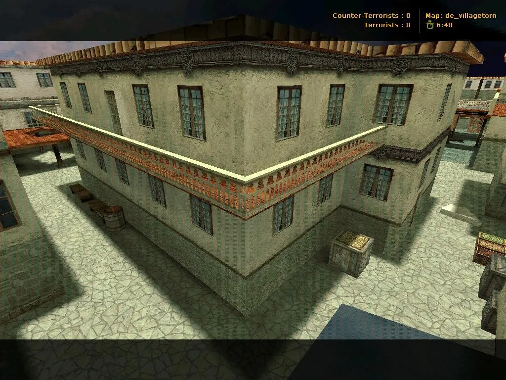 Скачать Карта de_villagetorn для CS 1.6 - Тактика и особенности - Скриншот