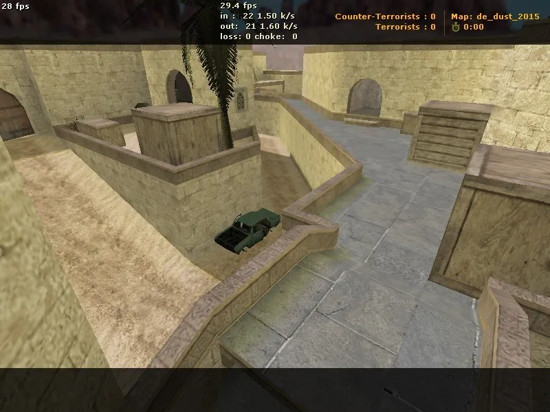 Карта de_dust_2015 для CS 1.6: точки, маршруты за Т и КТ, .nav для ботов, оптимизация wpoly/epoly — скриншот 7