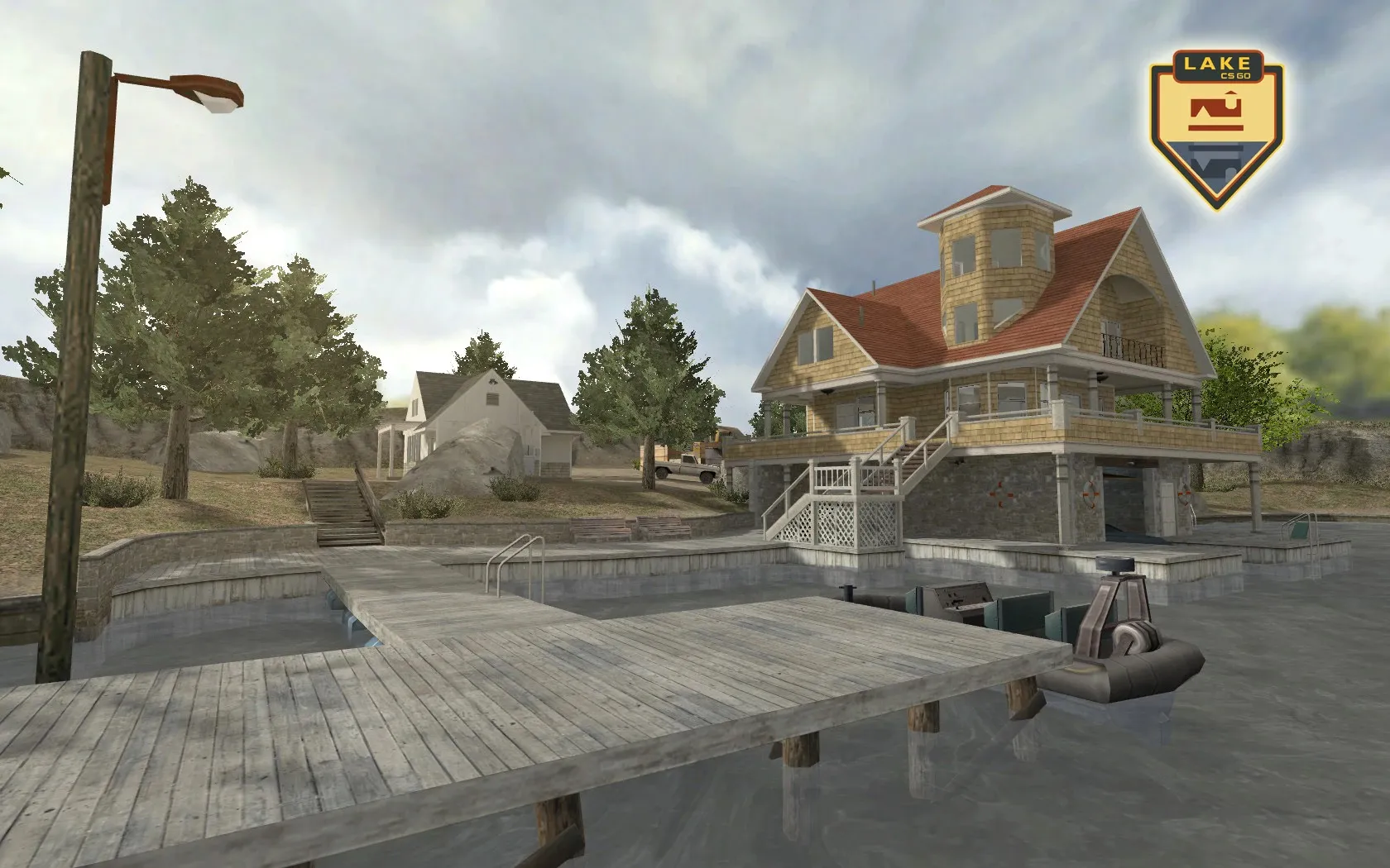 Скачать Карта de_lake_csgo для CS 1.6 - детальное описание и особенности - Скриншот