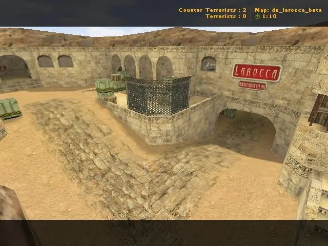 Скачать Карта de_larocca_beta для CS 1.6 - Тактические возможностям и баланс - Скриншот