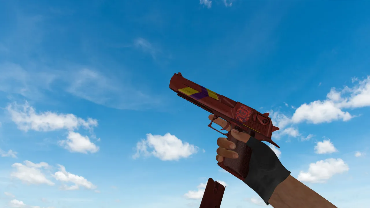 Скачать Модель «Deagle Zapotec» для CS 1.6 - Высококачественная текстура и анимация - Скриншот