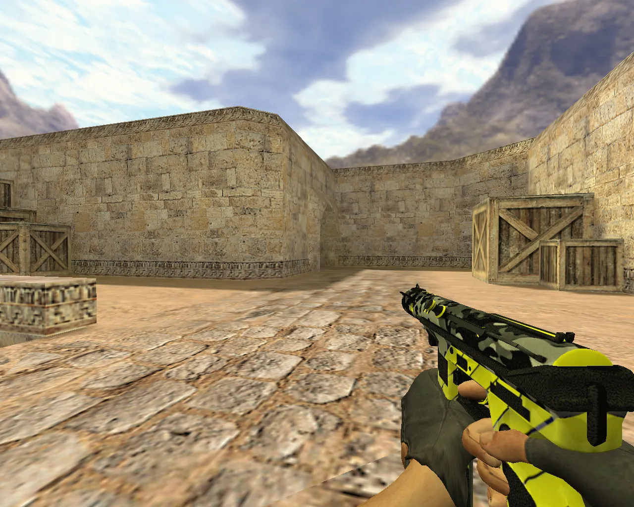 Скачать Модель TEC-9 Нервный для CS 1.6 - Качественные текстуры и анимация - Скриншот