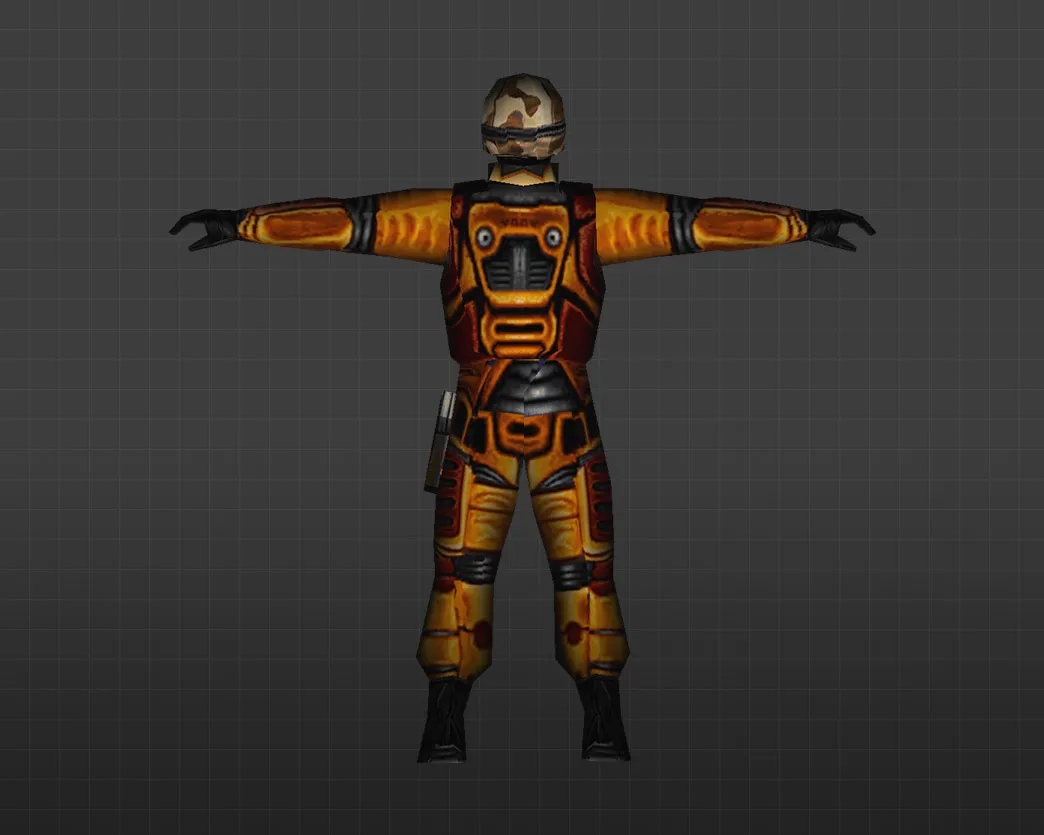 Скачать Модель «GSG-9 H.E.V. Suit» для CS 1.6 - Уникальный скин для вашего персонажа - Скриншот