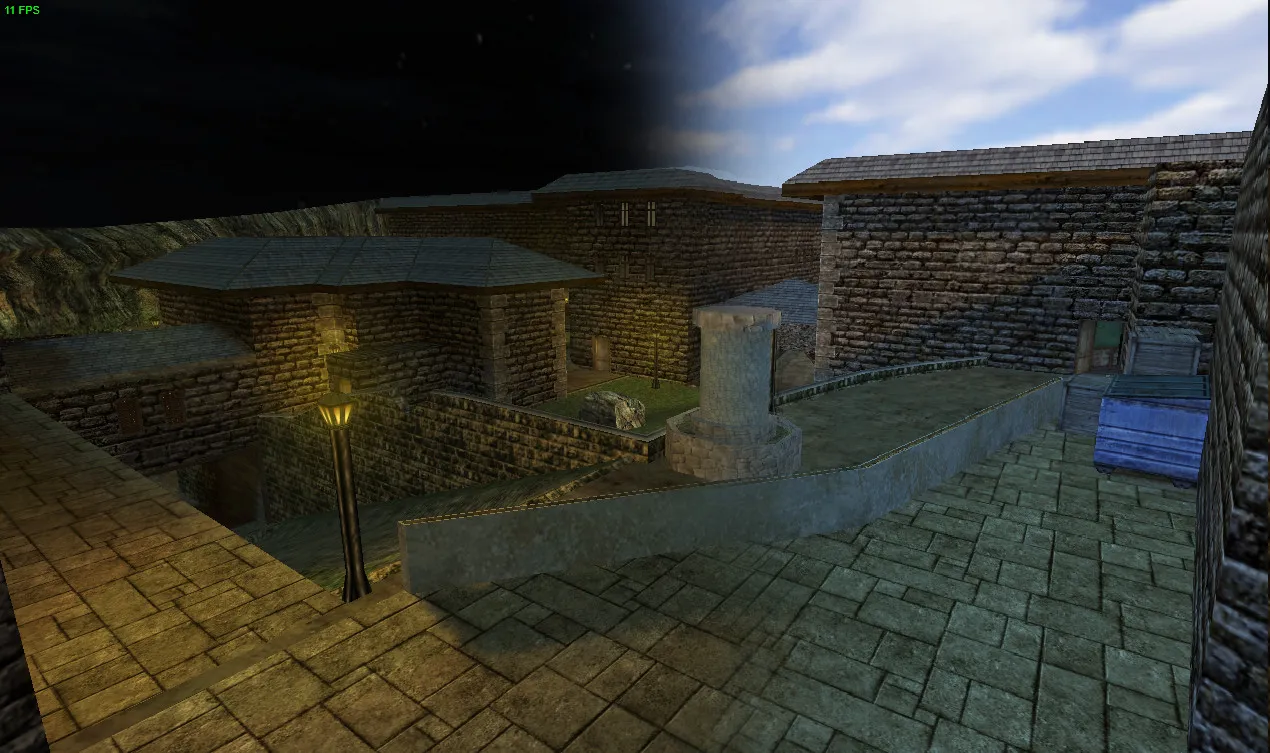 Карта de_kobbl для CS 1.6 - Тактические преимущества и детали — скриншот 4